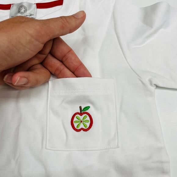 NWT TPP 6Y Gala Apples Boy Pocket Tee - Picture 2 of 4